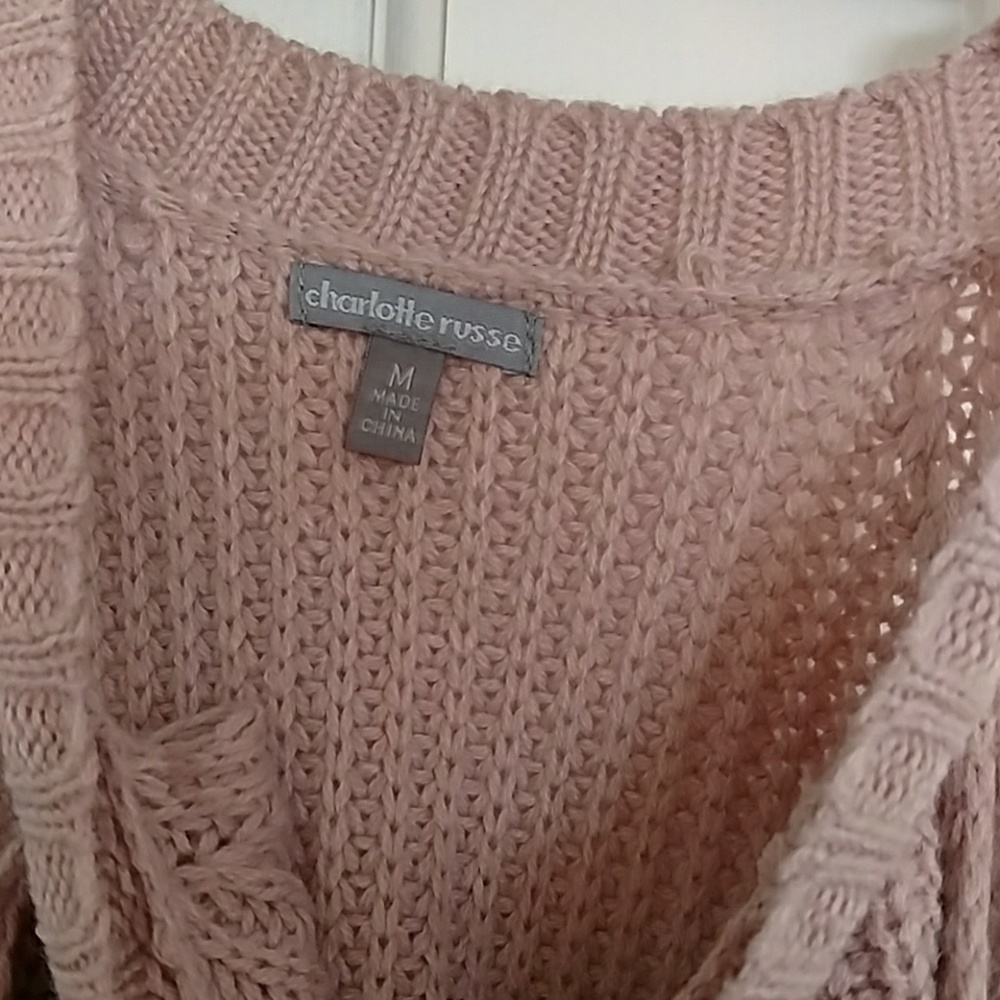 Cold Shoulder Sweater - Picture 2 of 3